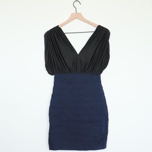 Vero Moda Denim and Black Dress S